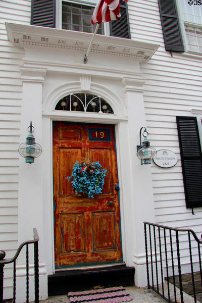 Prentice Pendleton House (1819) (19 Main St.). Essex, CT.