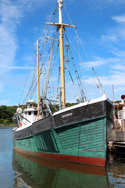 Roann (1947) Eastern-Rig Dragger from Maine at Mystic Seaport. Mystic, CT.