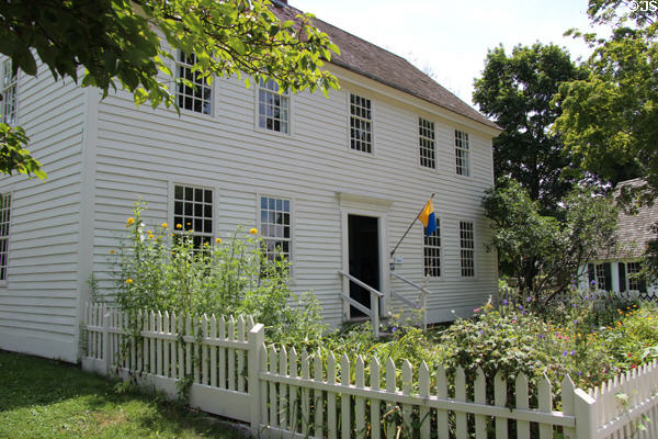 Buckingham-Hall House at Mystic Seaport. Mystic, CT.