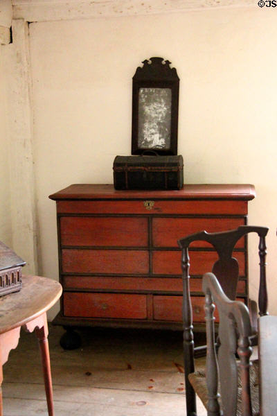 Chest at Joshua Hempstead House. New London, CT.