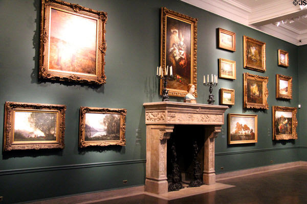 Old Master paintings at Corcoran Gallery of Art. Washington, DC.