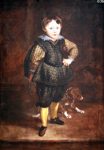 Filippo Cattaneo portrait (1623) by Anthony van Dyck at National Gallery of Art. Washington, DC.