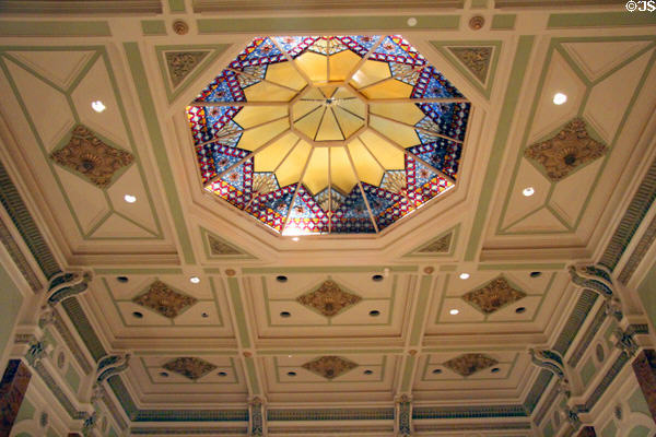 Ceiling of Great Hall of former U.S. Patent Office building now Smithsonian American Art Museum & National Portrait Gallery. Washington, DC.