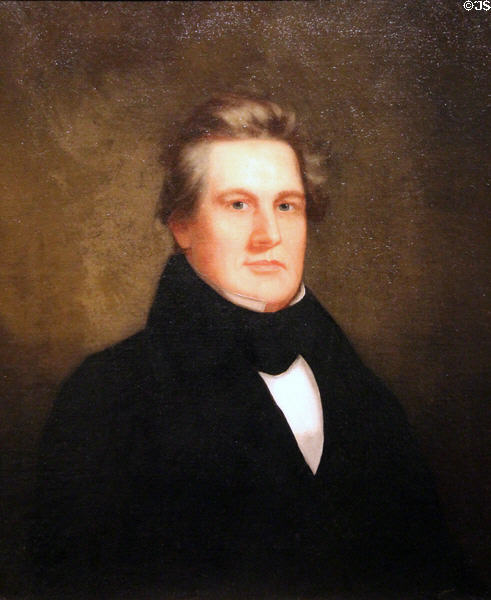 Millard Fillmore portrait (c1843) by unknown at National Portrait Gallery. Washington, DC.