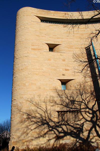 Textures of National Museum of the American Indian. Washington, DC.
