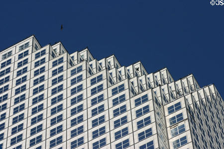 Terraced roofline of Wachovia Financial Center. Miami, FL.