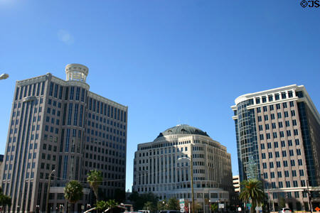 CNL Center, Orlando City Hall & CNL Center II. Orlando, FL.