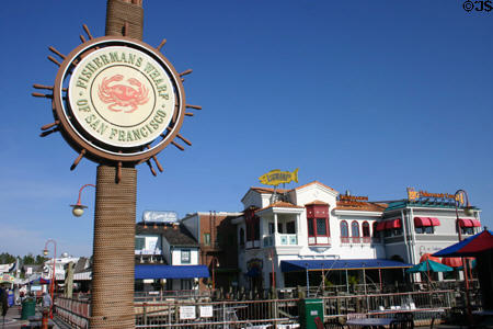 Reproduced San Francisco Fisherman's Whaft at Universal Studios. Orlando, FL.