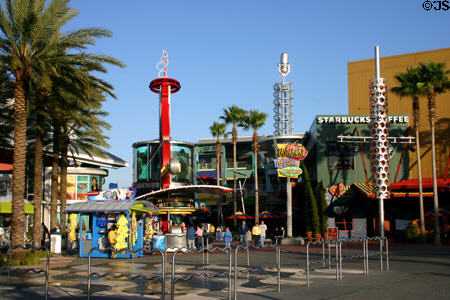 Towers of Universal City Walk. Orlando, FL.