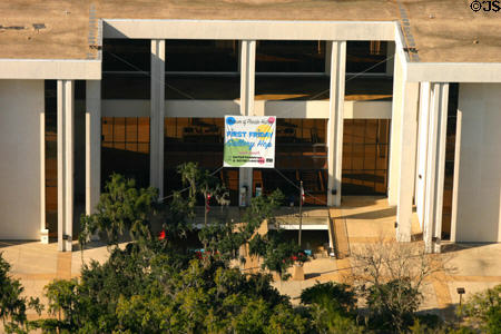 Museum of Florida History building (1977). Tallahassee, FL.