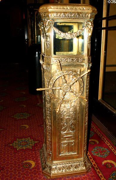 Original ticket shredder in Fox Theatre. Atlanta, GA.