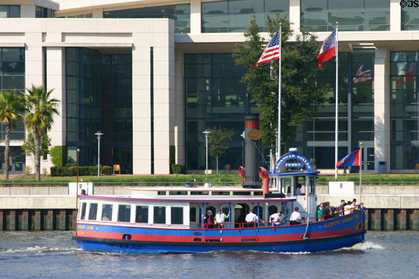 Ferry Juliette Gordon Low in front of Savannah Convention Center. Savannah, GA.