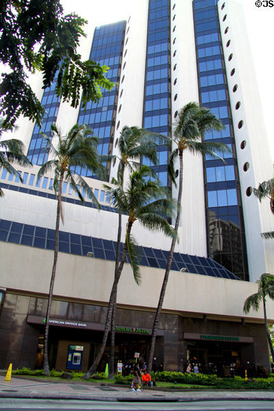 Waikiki Trade Center ground commercial level. Waikiki, HI.