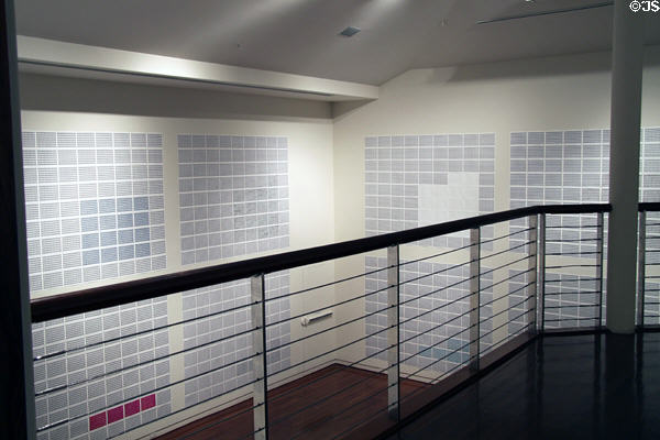 Gallery interior of The Contemporary Museum Cooke-Spalding house. Honolulu, HI.