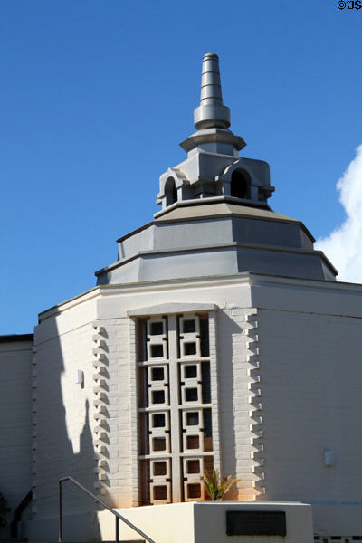 Soto Buddhist Mission octagonal wing. Honolulu, HI.