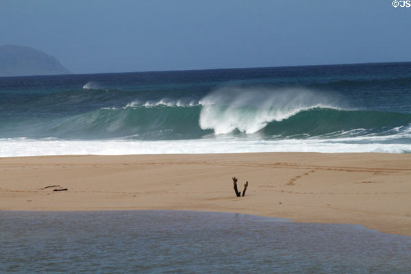 Waves at Banzai Pipeline. HI.