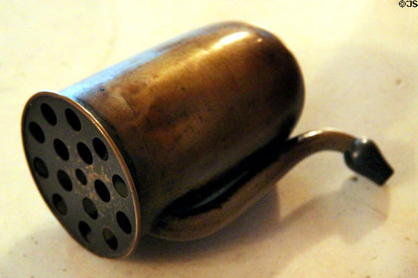 Small ear trumpet at Dodge House. Council Bluffs, IA.