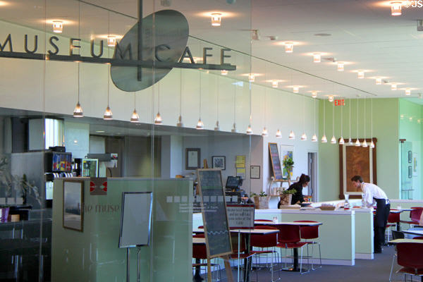 Cafe at Wichita Art Museum. Wichita, KS.