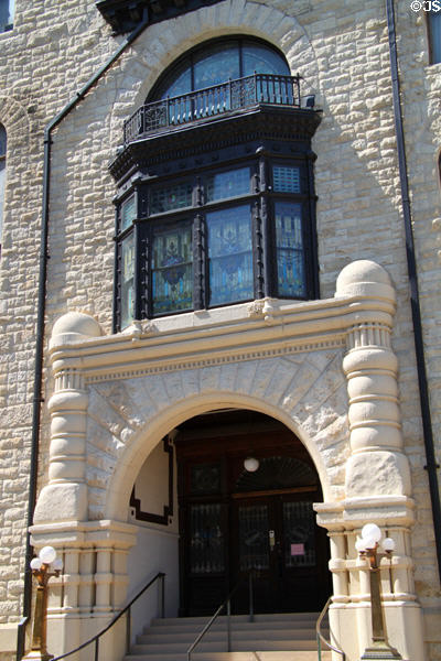 Portal of Wichita Scottish Right Center. Wichita, KS.