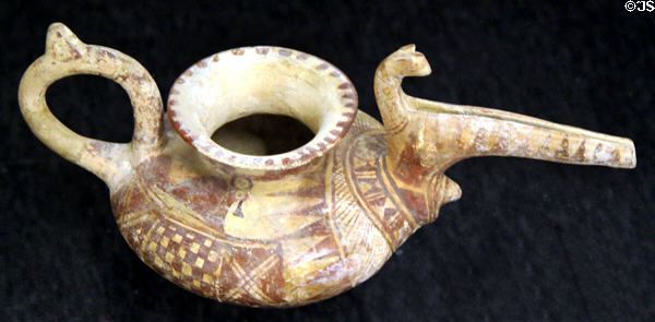 Ancient pottery at Museum of World Treasures. Wichita, KS.