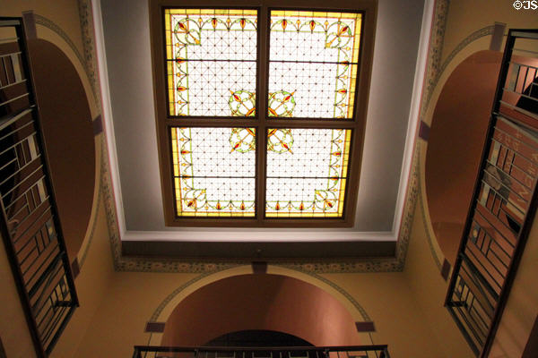 Atrium of Sedgwick County Historical Museum. Wichita, KS.