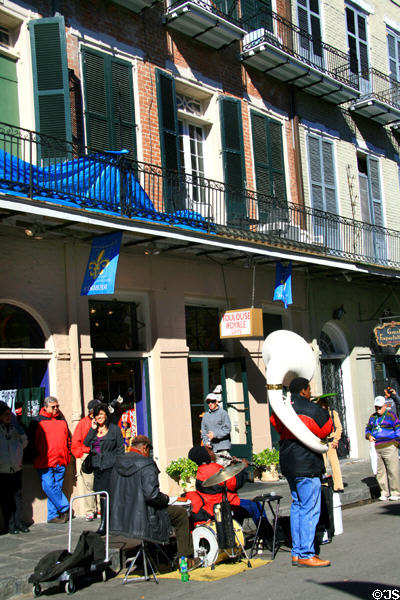 Street life on Royal St. New Orleans, LA.