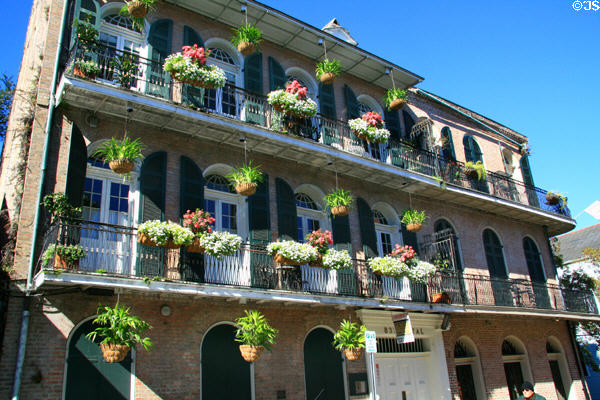 La Croix building (c1833) (837 Royal St.). New Orleans, LA.