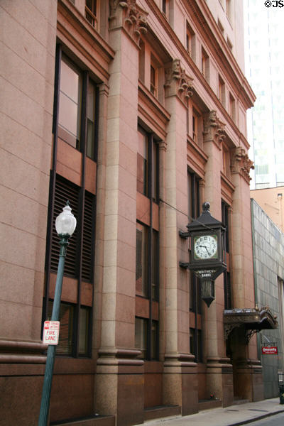 Whitney National Bank Building facade. New Orleans, LA.