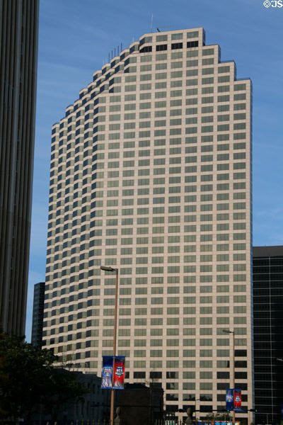 Facade of Energy Center. New Orleans, LA.