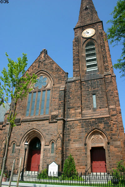 The First Churches. Northampton, MA. Style: Gothic Revival.