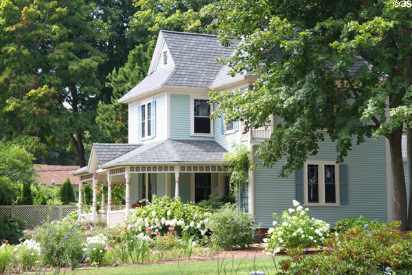 Benjamin Bartley House (1888) (6 Grove St.). Sandwich, MA. Style: Queen Anne.