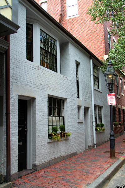 Sen. Jonathan Mason Stable 1802 (24 Pinckney St.) in Beacon Hill. Boston, MA.