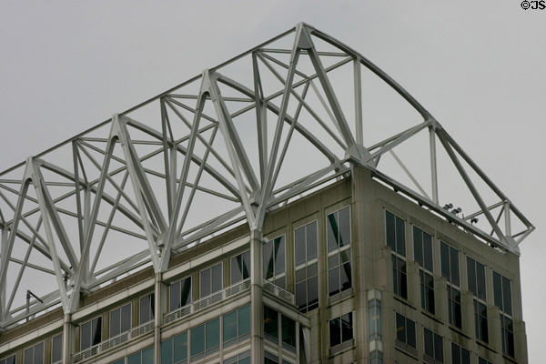 Crown of 100 East Pratt Street. Baltimore, MD.