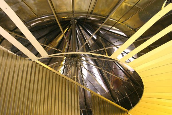 Central air circulation core of Dymaxion House at Henry Ford Museum. Dearborn, MI.