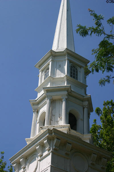 Steeple of Martha-Mary Chapel. Dearborn, MI.