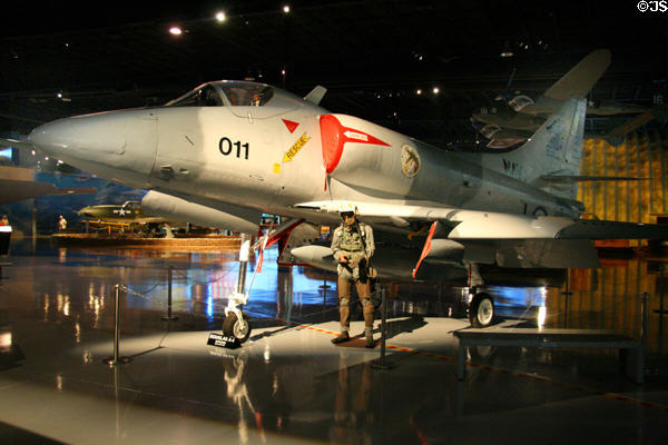 Douglas A-4 Skyhawk (c1954-87) at Air Zoo. Kalamazoo, MI.
