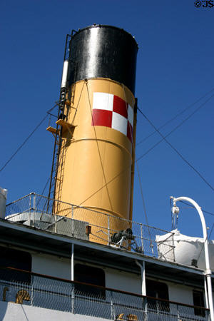 SS Keewatin stack. Saugatuck, MI.