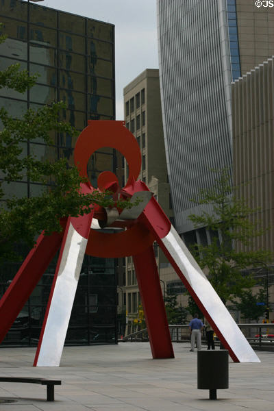 Sculpture at 255 2nd Avenue South. Minneapolis, MN.