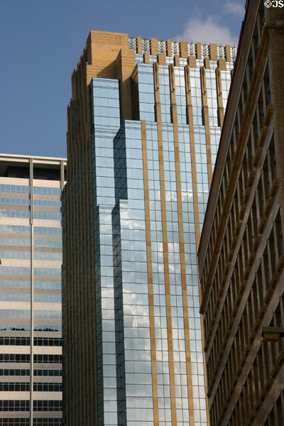 Facade detail of LaSalle Plaza. Minneapolis, MN.