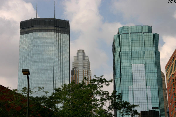 IDS & AT&T Towers. Minneapolis, MN.