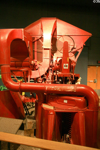 International Harvester one row cotton picker at Mississippi Agriculture & Forestry Museum. Jackson, MS.