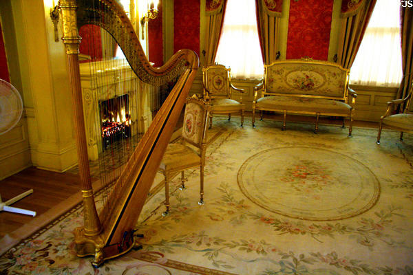 Living room in Moss Mansion. Billings, MT.
