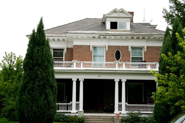 House at 43 Yellowstone Ave. in Moss Mansion heritage district. Billings, MT.