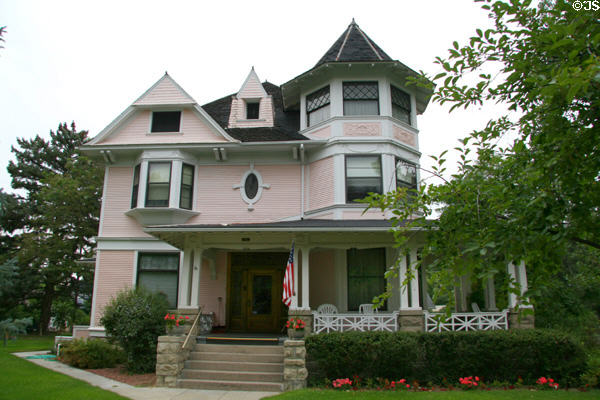 Wrap-around porch of Ignatius D. O'Donnell house (105 Clark Ave.). Billings, MT.