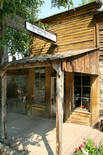 Frontier store on Wallace Street. Virginia City, MT.