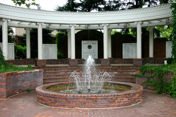 Park which marks site of the birth of President Gerald R. Ford. Omaha, NE.