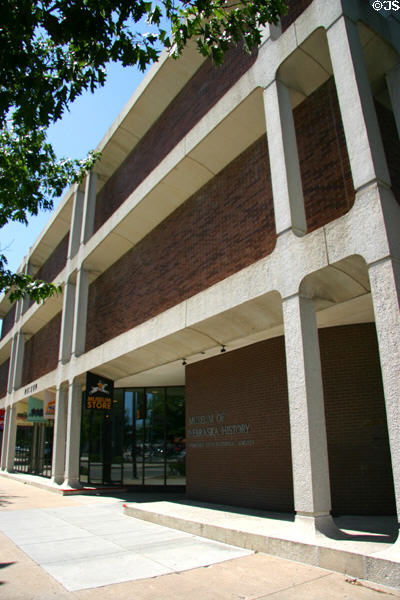 Museum of Nebraska History (131 Centennial Mall North). Lincoln, NE.