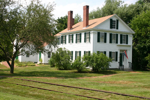 Pierce Manse is open to public tours. Concord, NH.