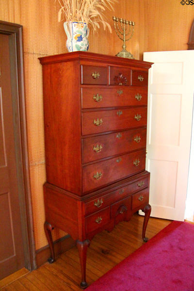 High chest of drawers in Aspet at Saint-Gaudens NHS. Cornish, NH.