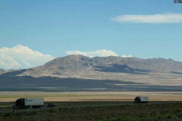 Hilly landscape along Interstate-80. NV.